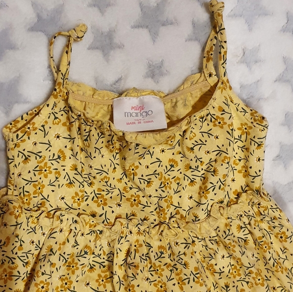 Size 2 Mango yellow dress - Picture 4 of 4